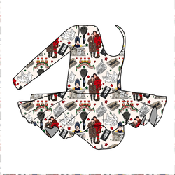 Alone at Home Darling Long Sleeve Skirted Leo - Knit - Pre Order - Christmas Special