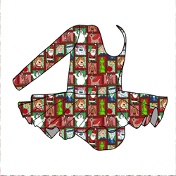 Christmas through the Years Graceful Long Sleeve Skirted Leotard - Bamboo - Pre Order - Christmas Special