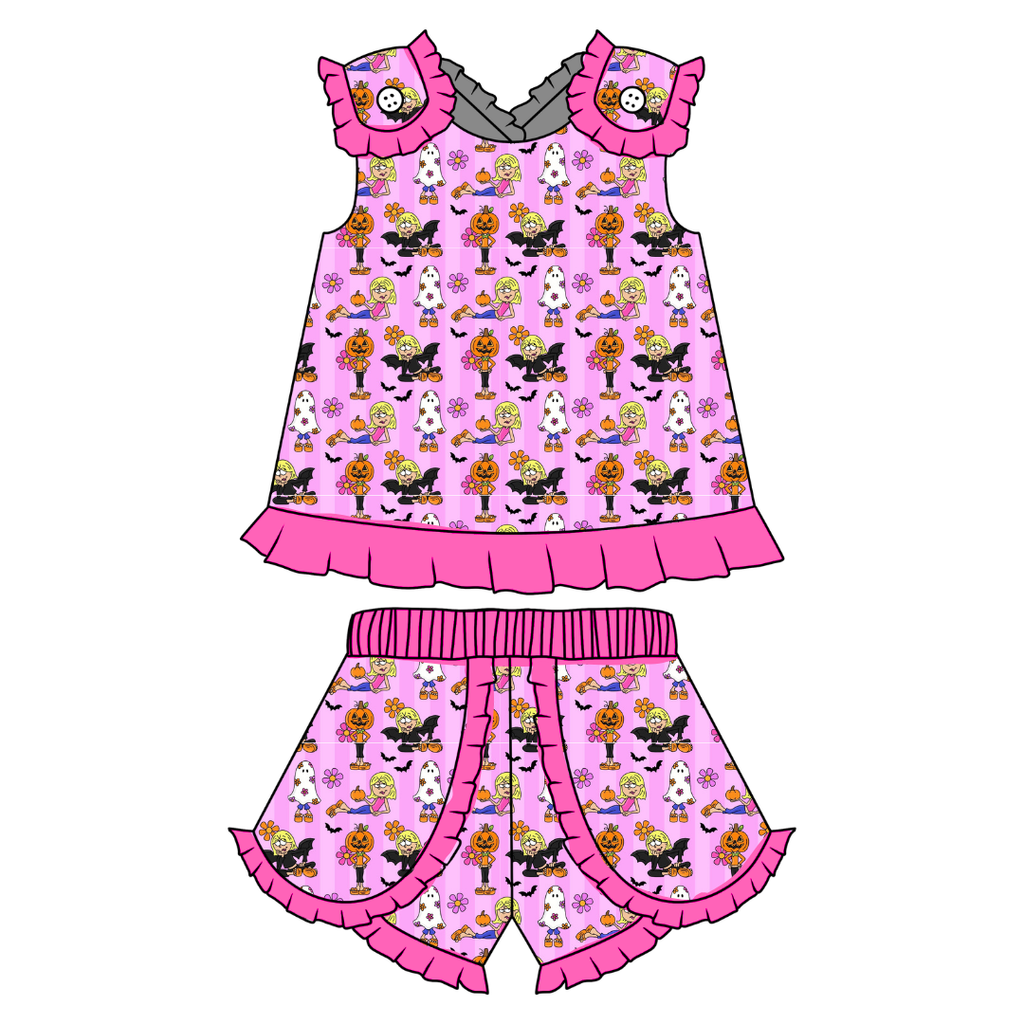 hey now hey now - Evie Tulip Short Set Knit - PRE ORDER