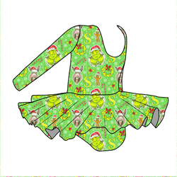 Swamp Bells Darling Long Sleeve Skirted Leo - Knit - Pre Order - Christmas Special