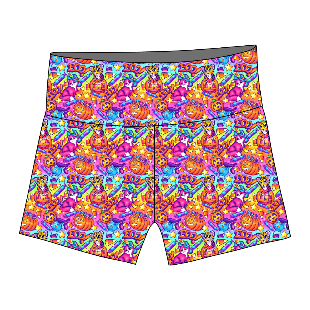 Candy Corn Cuties - Nola Biker Shorts Knit - PRE ORDER