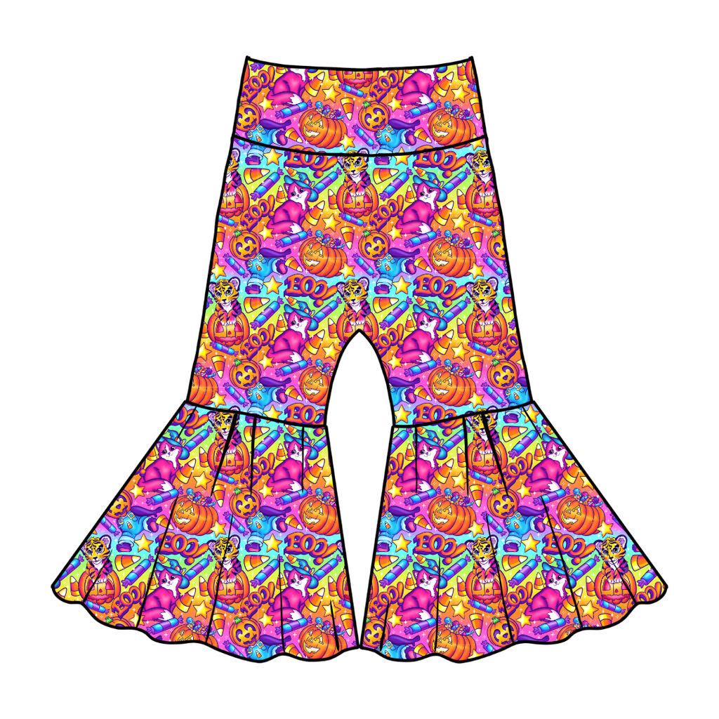 Candy Corn Cuties - Mirage Knit Flares - PRE ORDER