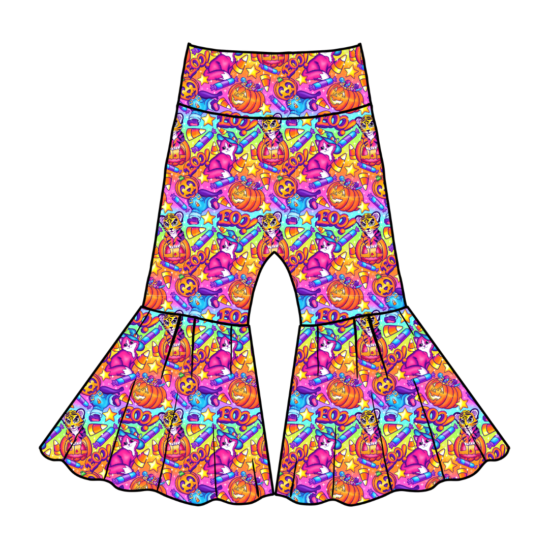 Candy Corn Cuties - Mirage Knit Flares - PRE ORDER
