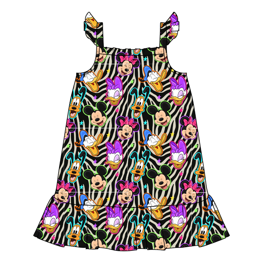 Throwback Crew Honey Bamboo Sleeveless Nightgown - PRE ORDER