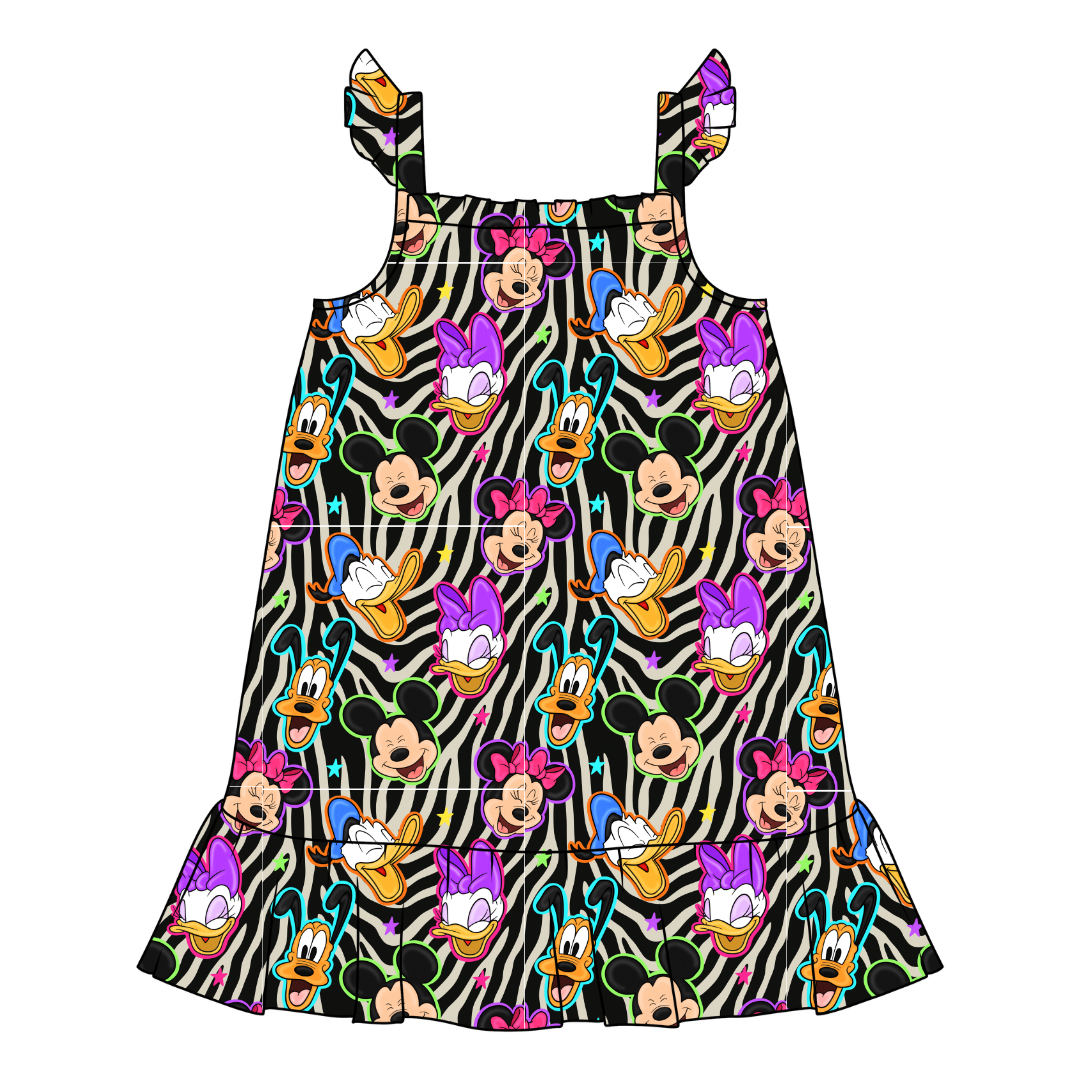 Throwback Crew Honey Bamboo Sleeveless Nightgown - PRE ORDER