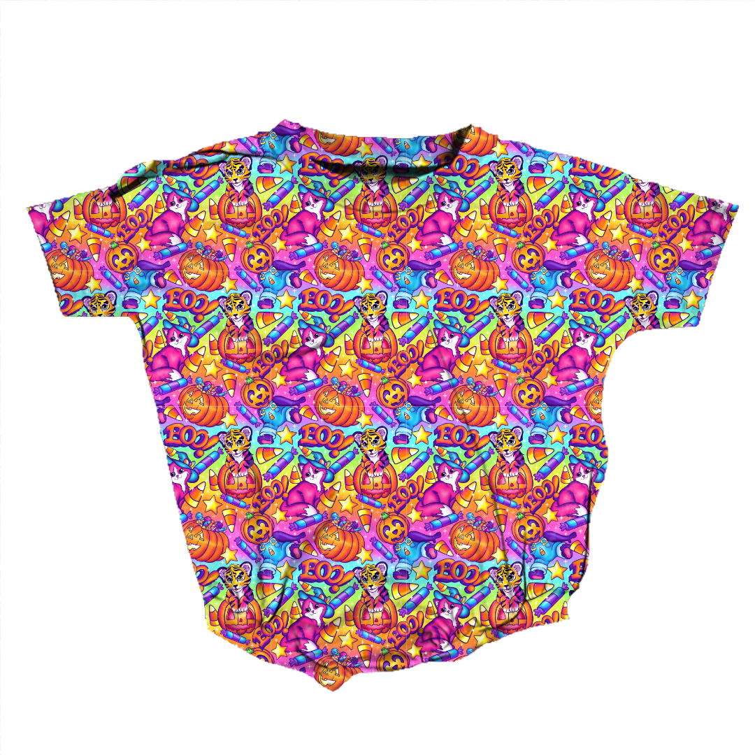 Candy Corn Cuties Opal Short Sleeve Bubble Bamboo - PRE ORDER