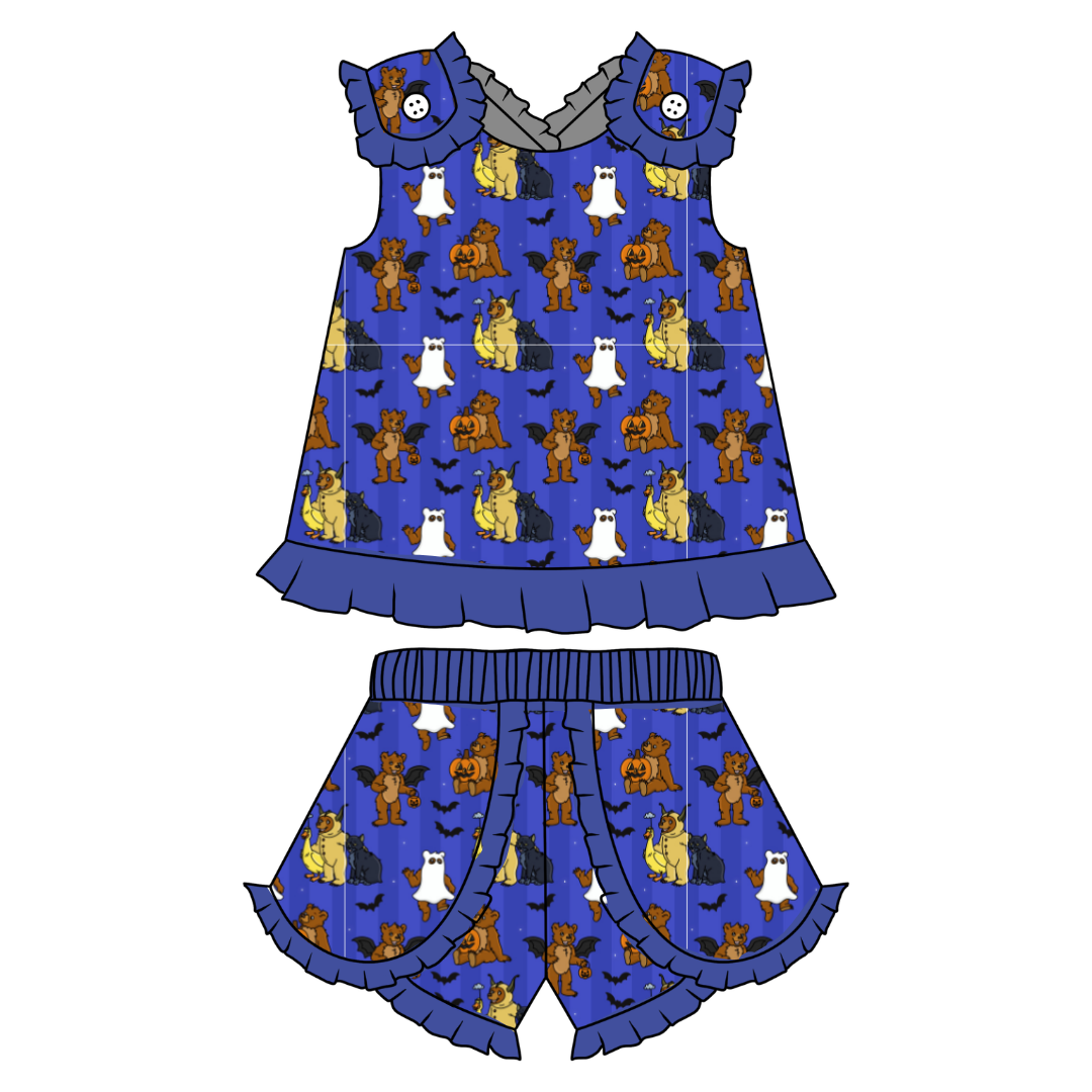 Goblin Night - Evie Tulip Short Set Knit - PRE ORDER