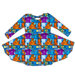 House of Blue Violet Cross Back Long Sleeve Knit - PRE ORDER