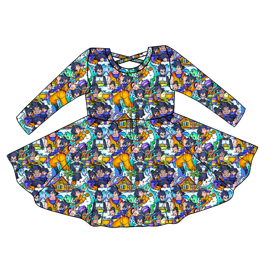 Limitless Violet Cross Back Long Sleeve Knit - PRE ORDER