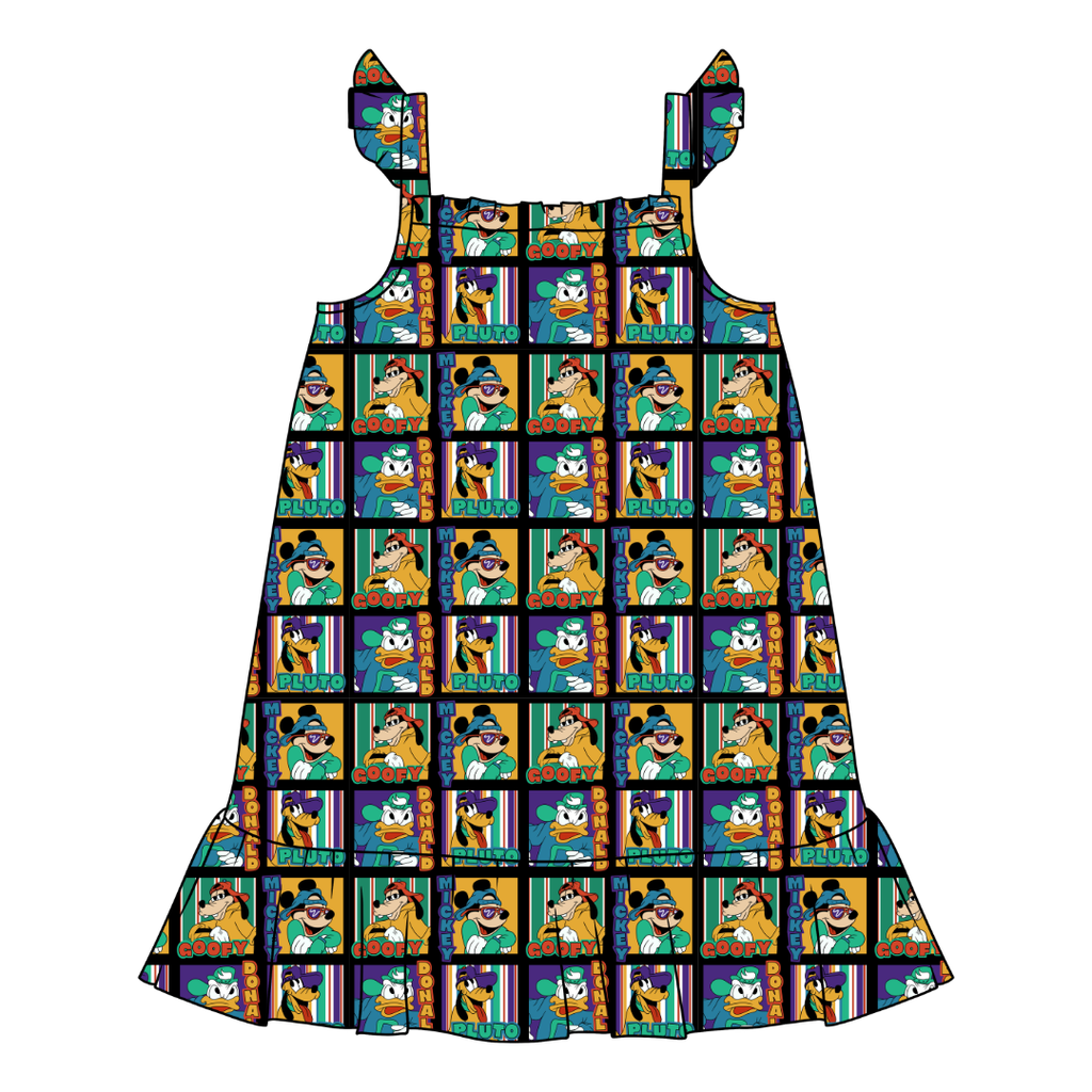 Classic Cool Crew Honey Bamboo Sleeveless Nightgown - PRE ORDER