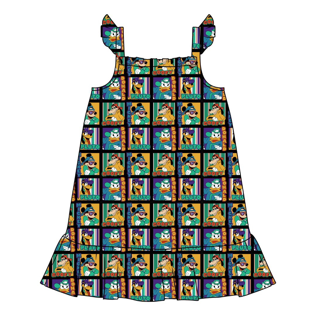 Classic Cool Crew Honey Bamboo Sleeveless Nightgown - PRE ORDER