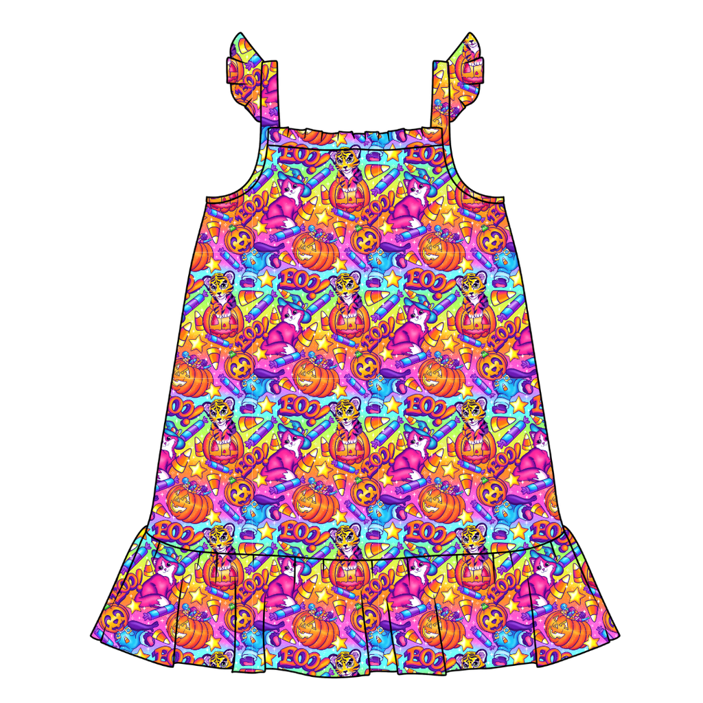 Candy Corn Cuties Honey Bamboo Sleeveless Nightgown - PRE ORDER