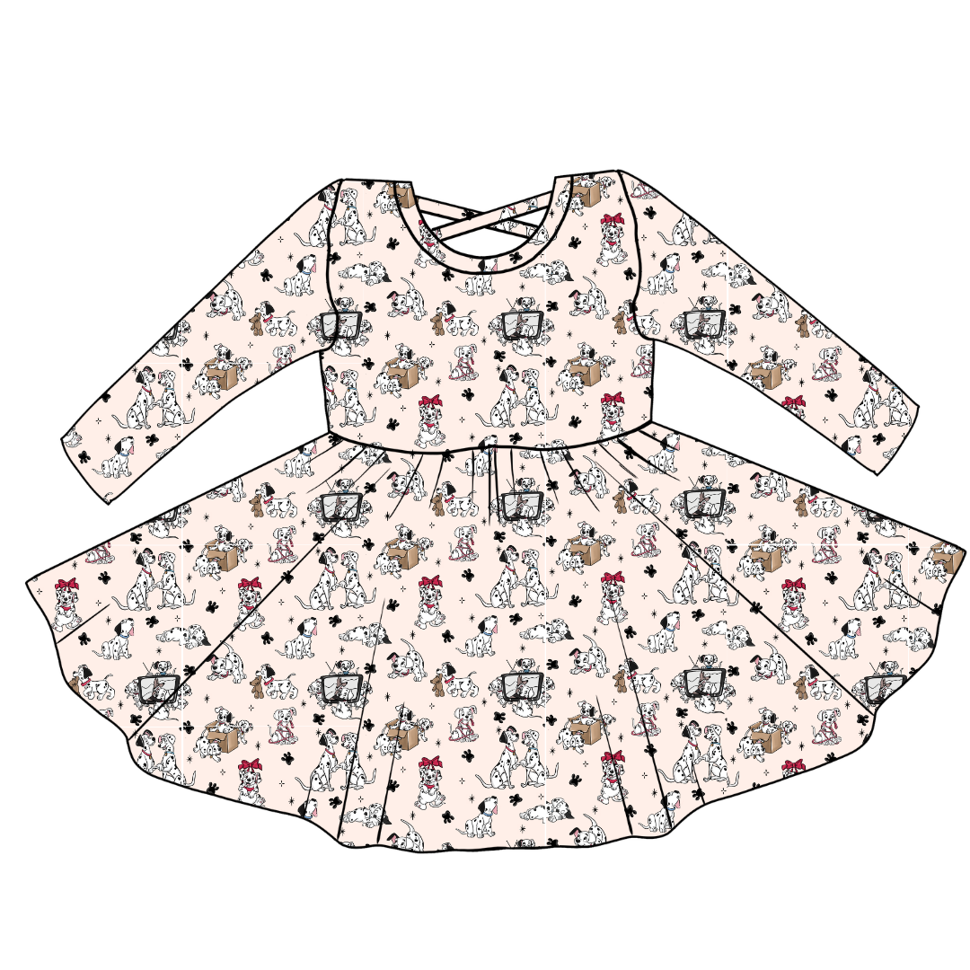 Spots & Daydreams Violet Cross Back Long Sleeve Knit - PRE ORDER