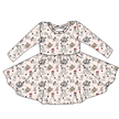 Spots & Daydreams Violet Cross Back Long Sleeve Knit - PRE ORDER