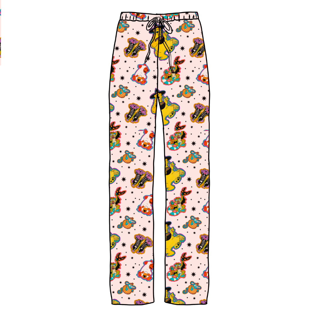 Halloween Bear Cosmic Adult Bamboo Pants - Pre Order