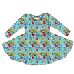 Growing Up Together Violet Cross Back Long Sleeve Knit - PRE ORDER