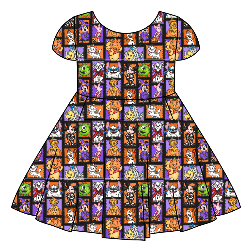 Magical Mashup - Honey Girl's Twirl Dress Bamboo - PRE ORDER
