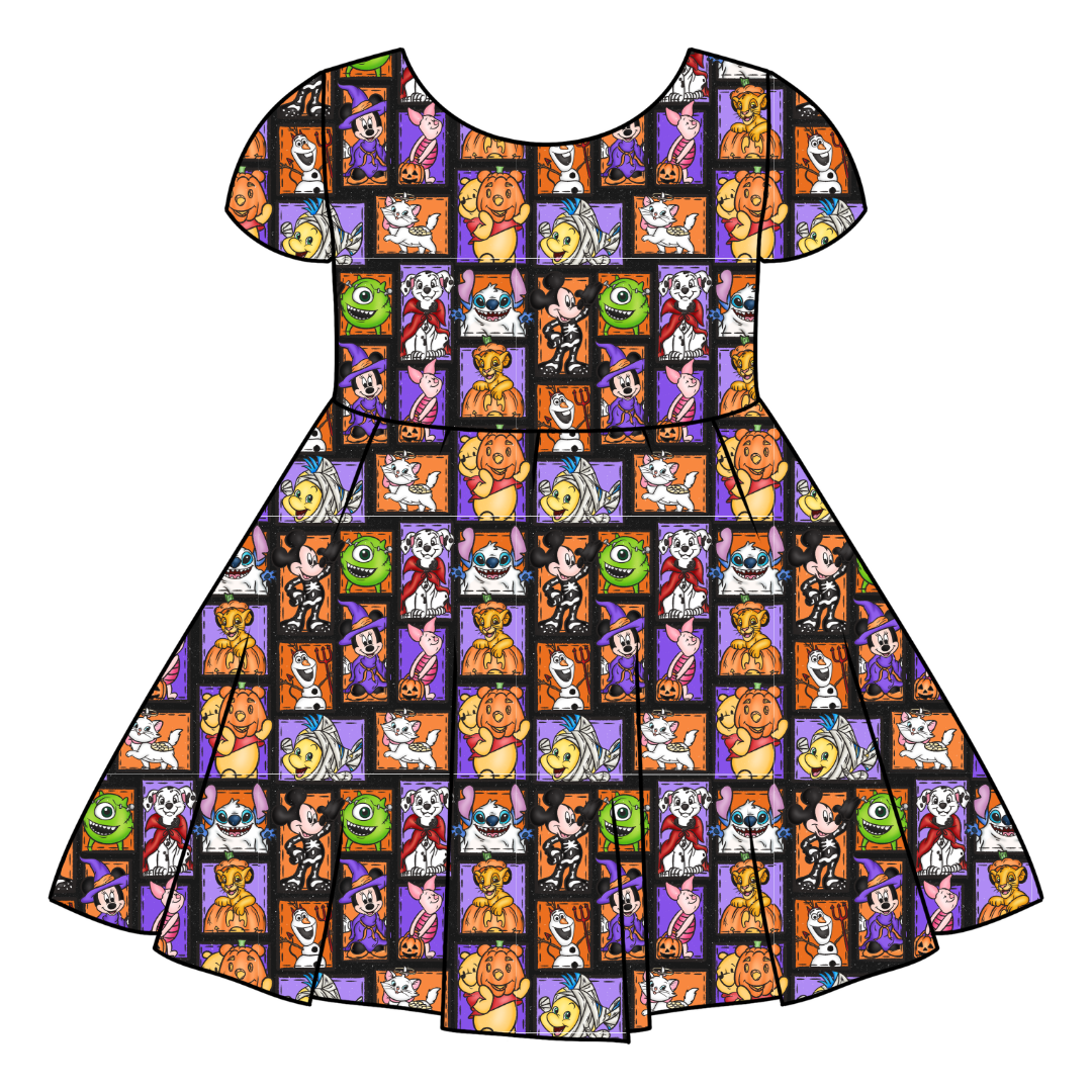 Magical Mashup - Honey Girl's Twirl Dress Bamboo - PRE ORDER