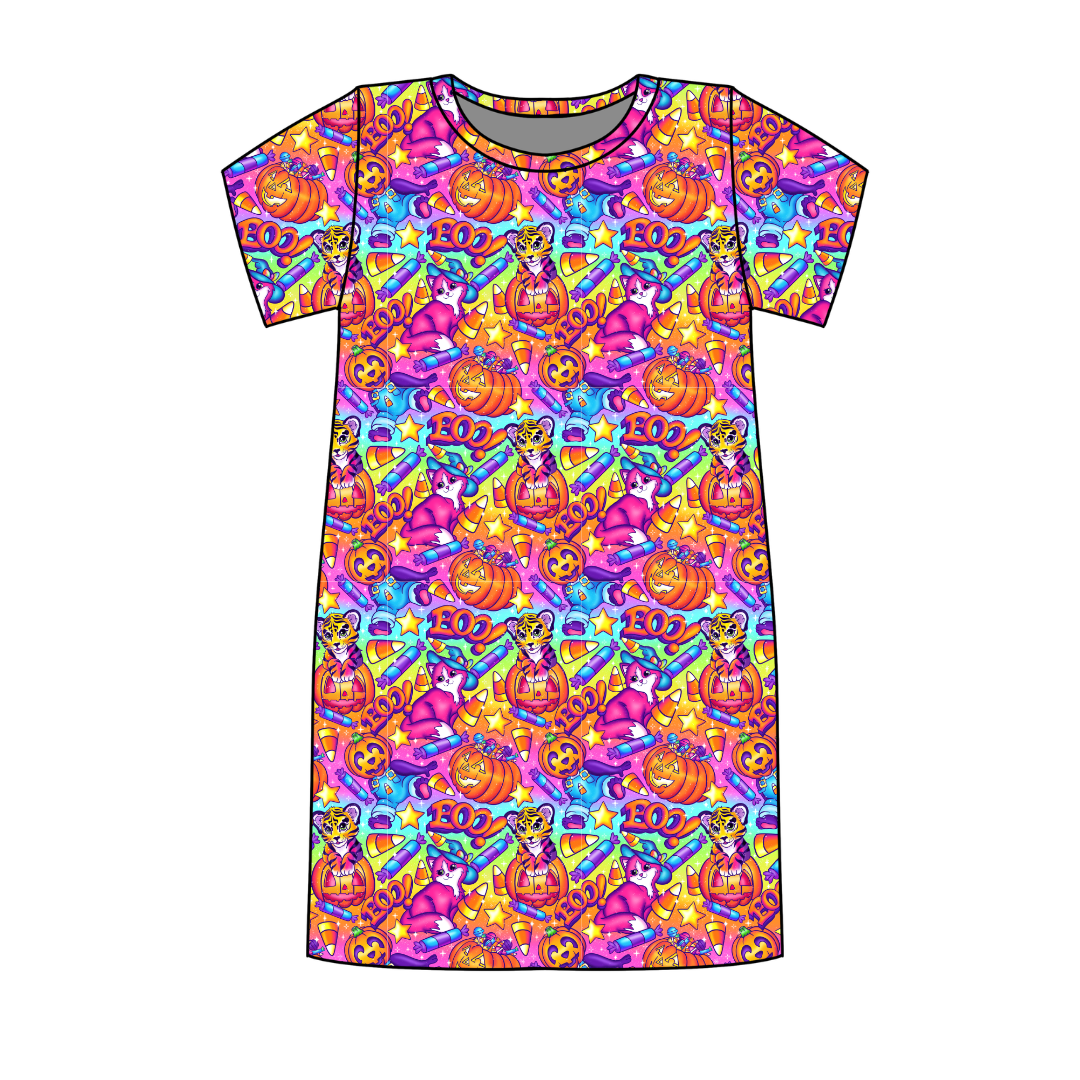 Candy Corn Cuties Poppy Oversized Sleep Shirt Bamboo - Pre Order