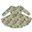Painted Skys Violet Cross Back Long Sleeve Knit - PRE ORDER