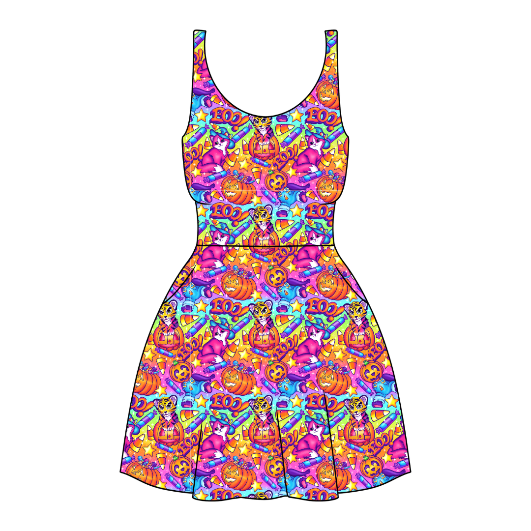 Candy Corn Cuties - Women's Reverie Dress - Pre Order