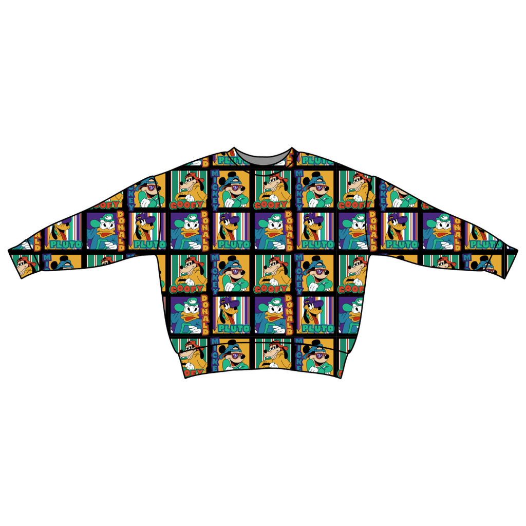Classic Cool Crew Zayn Oversized Pullover - PRE ORDER