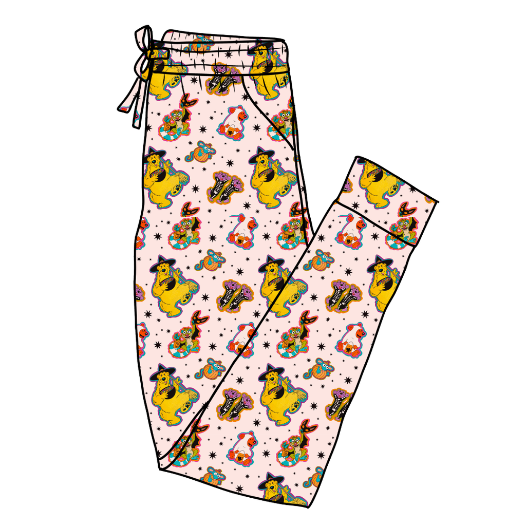 Halloween Bear Daze Adult Bamboo Joggers - Pre Order