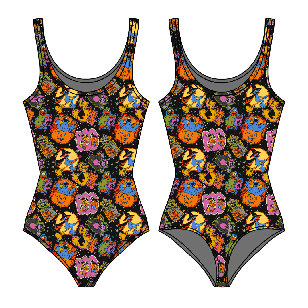 Trick Or Treat Street Sapphire Women's Bamboo Leotard - Pre Order