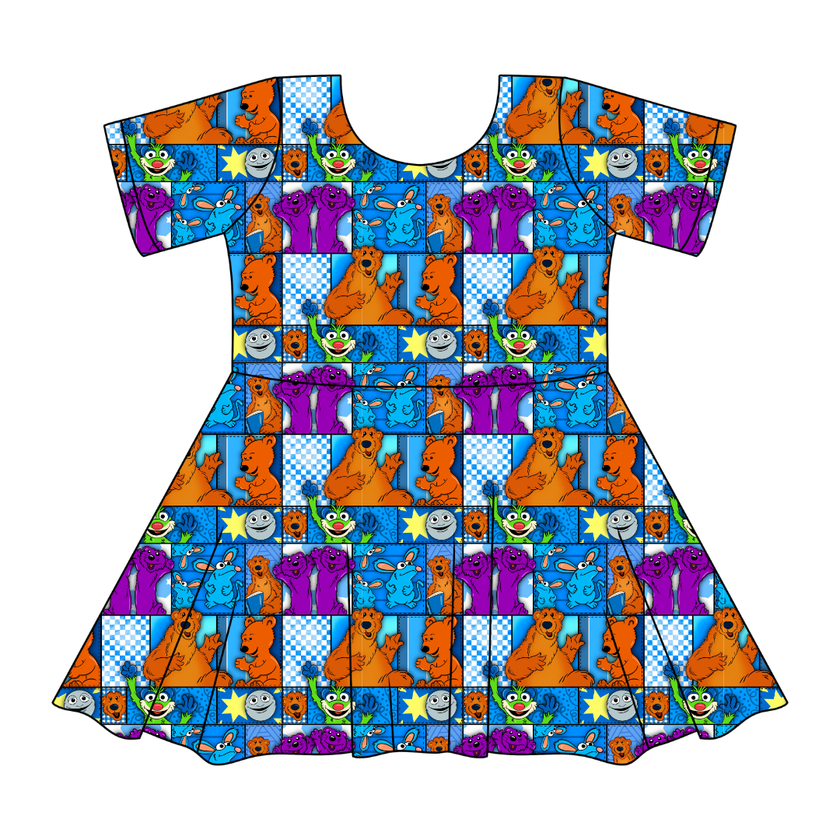House of Blue SIERRA - KNIT TWIRL DRESS - PRE ORDER