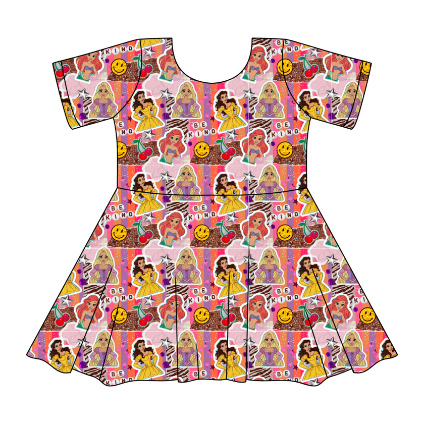 Royal Daydreams SIERRA - KNIT TWIRL DRESS - PRE ORDER