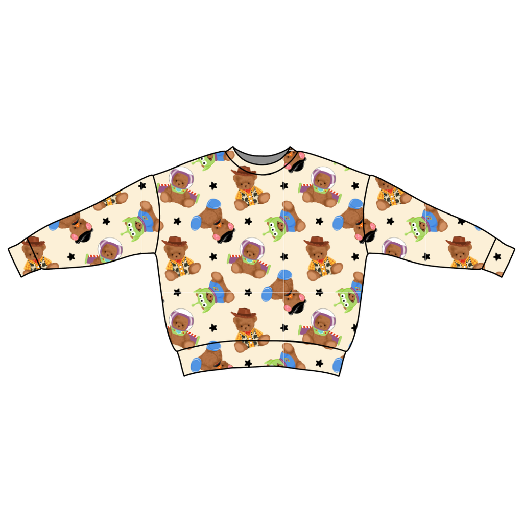 Toy Box Besties Zayn Oversized Pullover - PRE ORDER