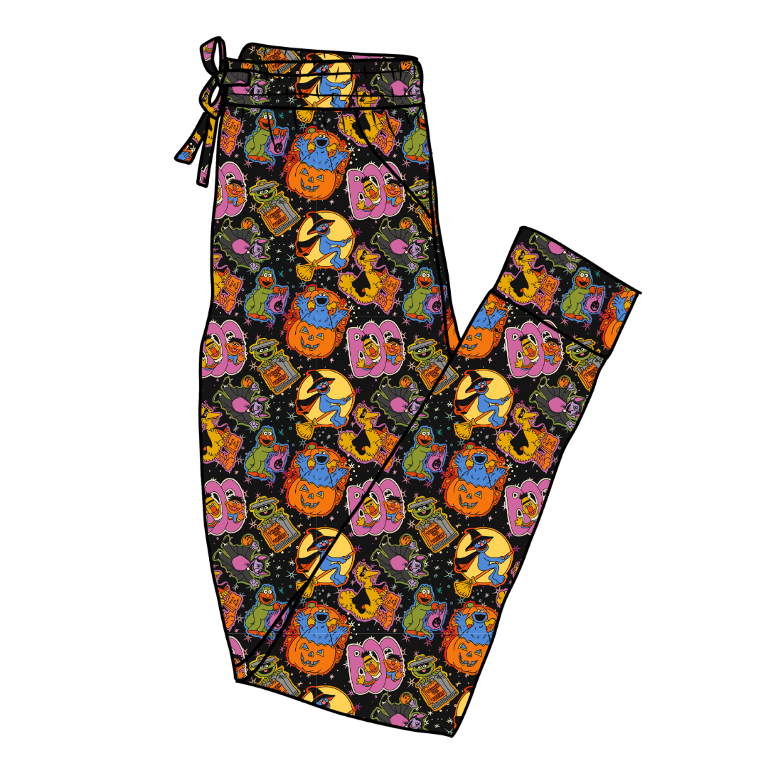 Trick Or Treat Street Daze Adult Bamboo Joggers - Pre Order