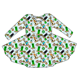 Christmas Crafts Violet Long Sleeve Twirl - Knit - Pre Order - Christmas Special