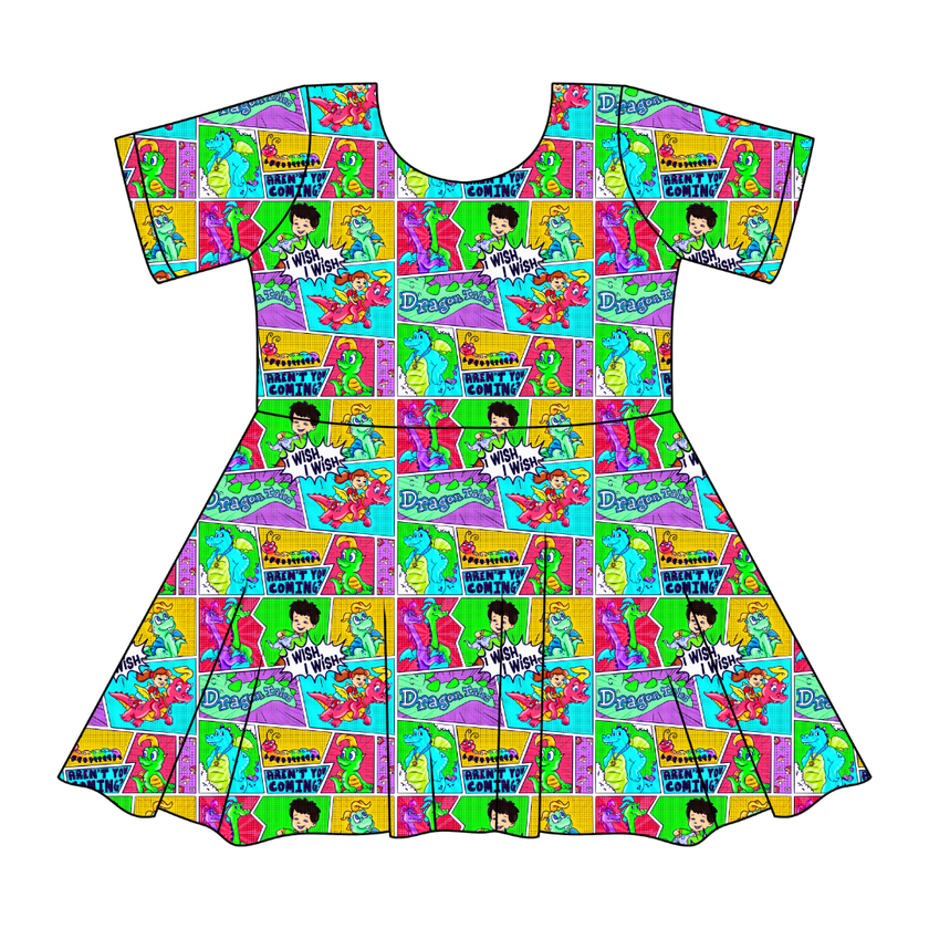 Dragon Dreams SIERRA - KNIT TWIRL DRESS - PRE ORDER