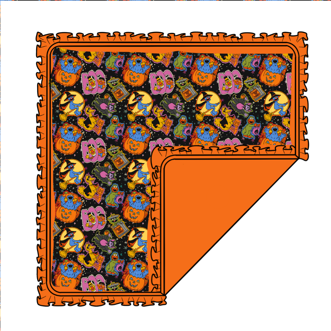 Trick Or Treat Street Cloud Nine Oversized Blanket Bamboo - PRE ORDER
