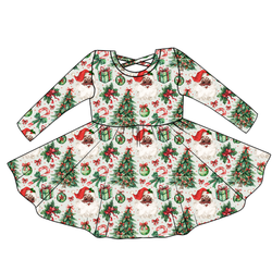 Evergreen Dreams Violet Long Sleeve Twirl - Knit - Pre Order - Christmas Special