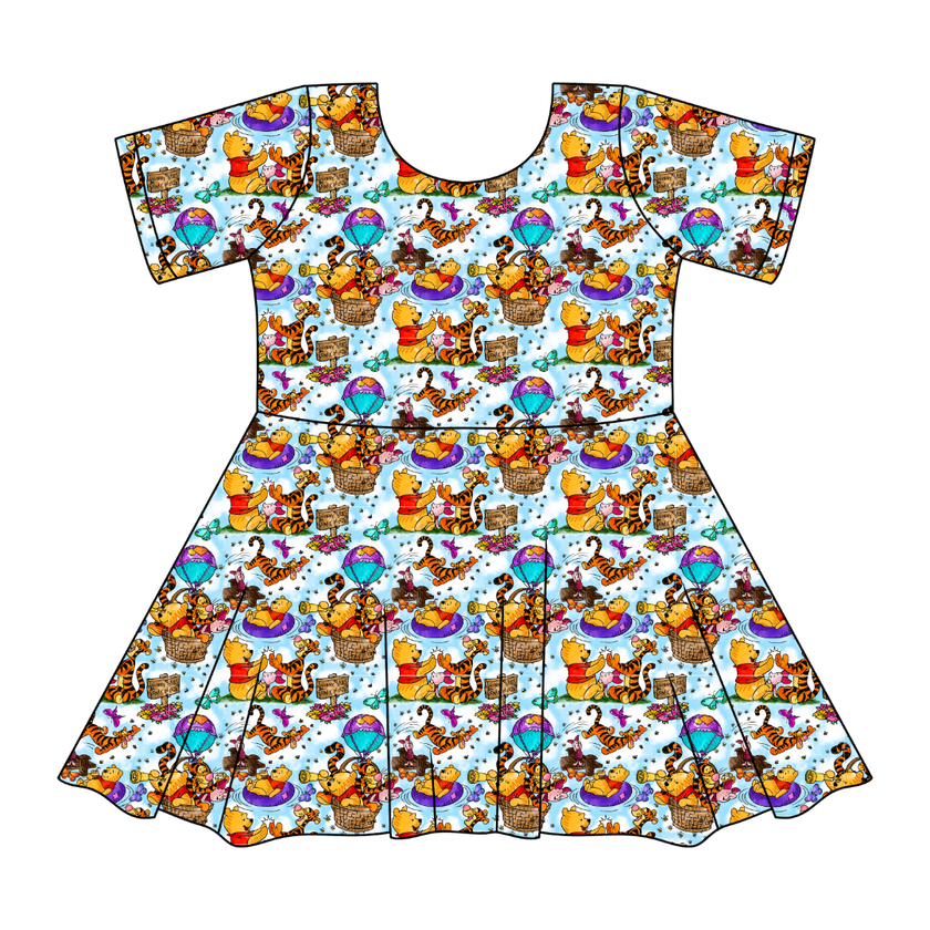 Sweet as Honey SIERRA - KNIT TWIRL DRESS - PRE ORDER