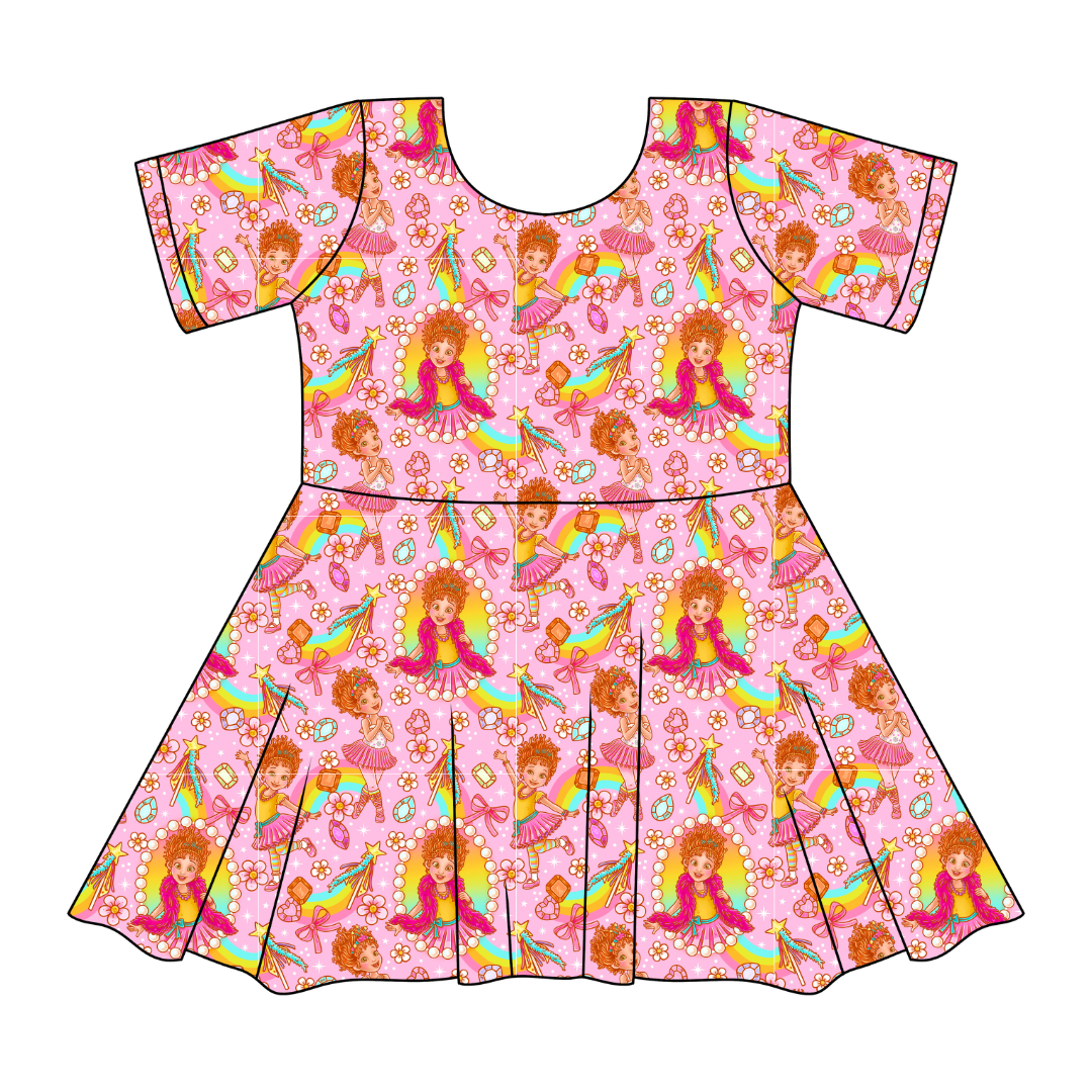 Fancy Schmancy SIERRA - KNIT TWIRL DRESS - PRE ORDER