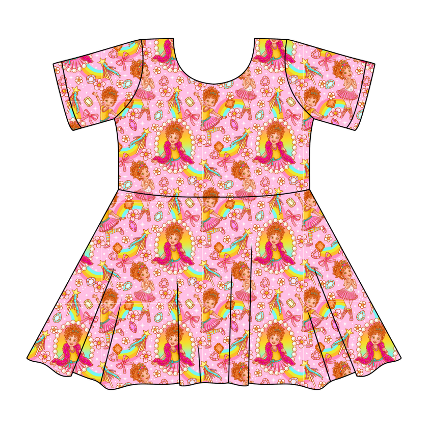 Fancy Schmancy SIERRA - KNIT TWIRL DRESS - PRE ORDER