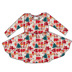 Milk & Mischief Violet Long Sleeve Twirl - Knit - Pre Order - Christmas Special
