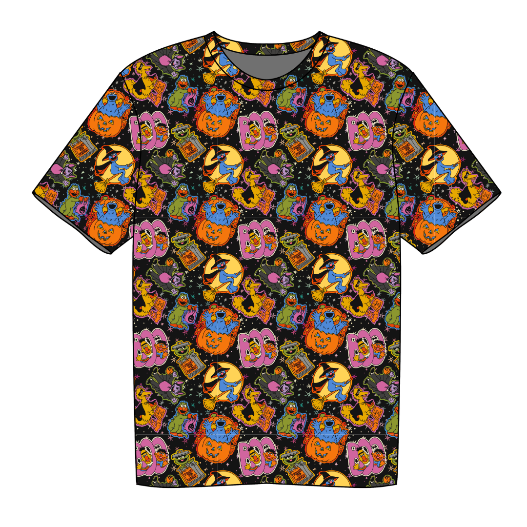Trick Or Treat Street - Moss Short Sleeve Bamboo Shirt - PRE ORDER