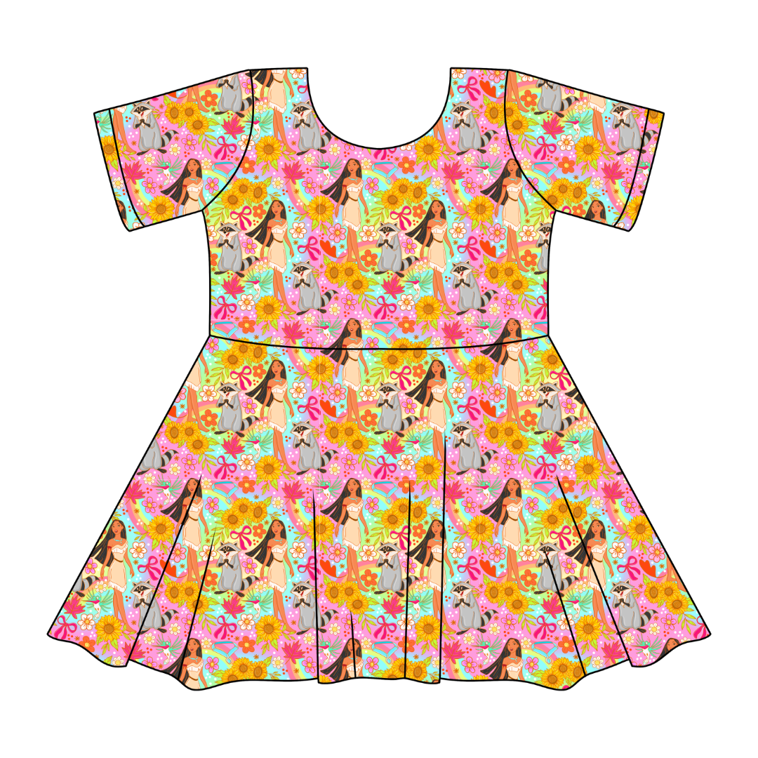 Wild & Free SIERRA - KNIT TWIRL DRESS - PRE ORDER
