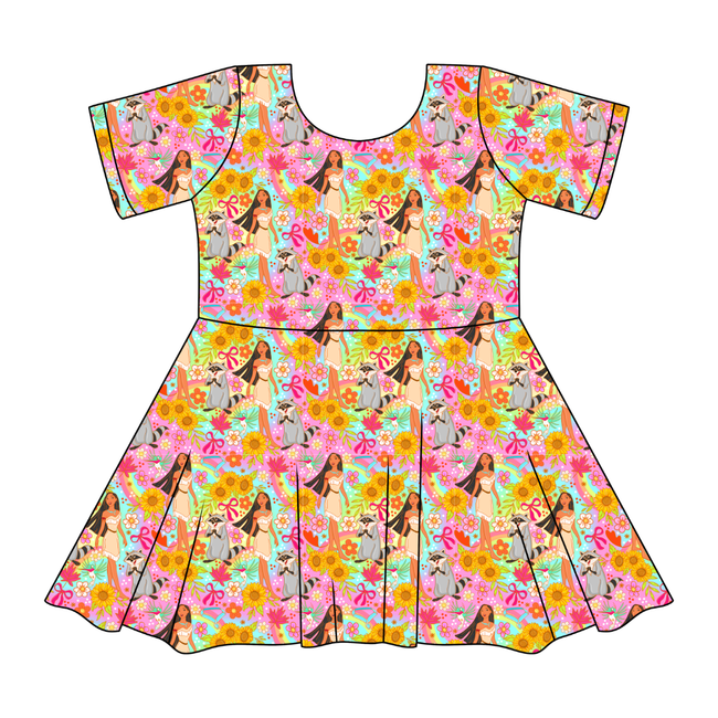 Wild & Free SIERRA - KNIT TWIRL DRESS - PRE ORDER