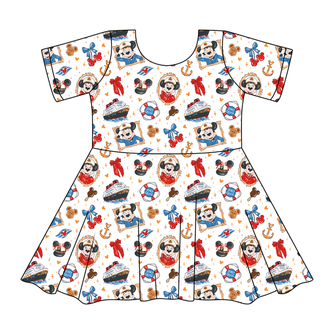 Crusin' SIERRA - KNIT TWIRL DRESS - PRE ORDER