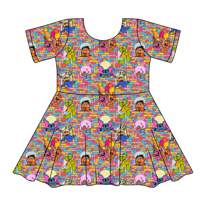 Sunny Side Friends SIERRA - KNIT TWIRL DRESS - PRE ORDER