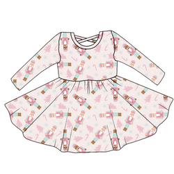 Sugarplum Violet Long Sleeve Twirl - Knit - Pre Order - Christmas Special