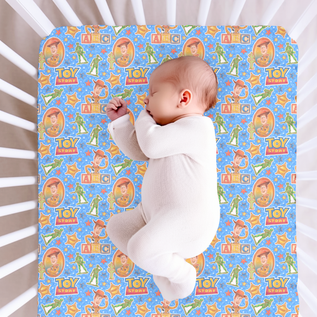 Andy's Toys Fitted Sheet Bamboo - PRE ORDER