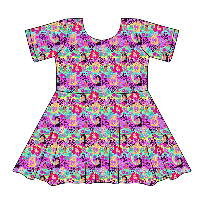 Dream Girl Era SIERRA - KNIT TWIRL DRESS - PRE ORDER