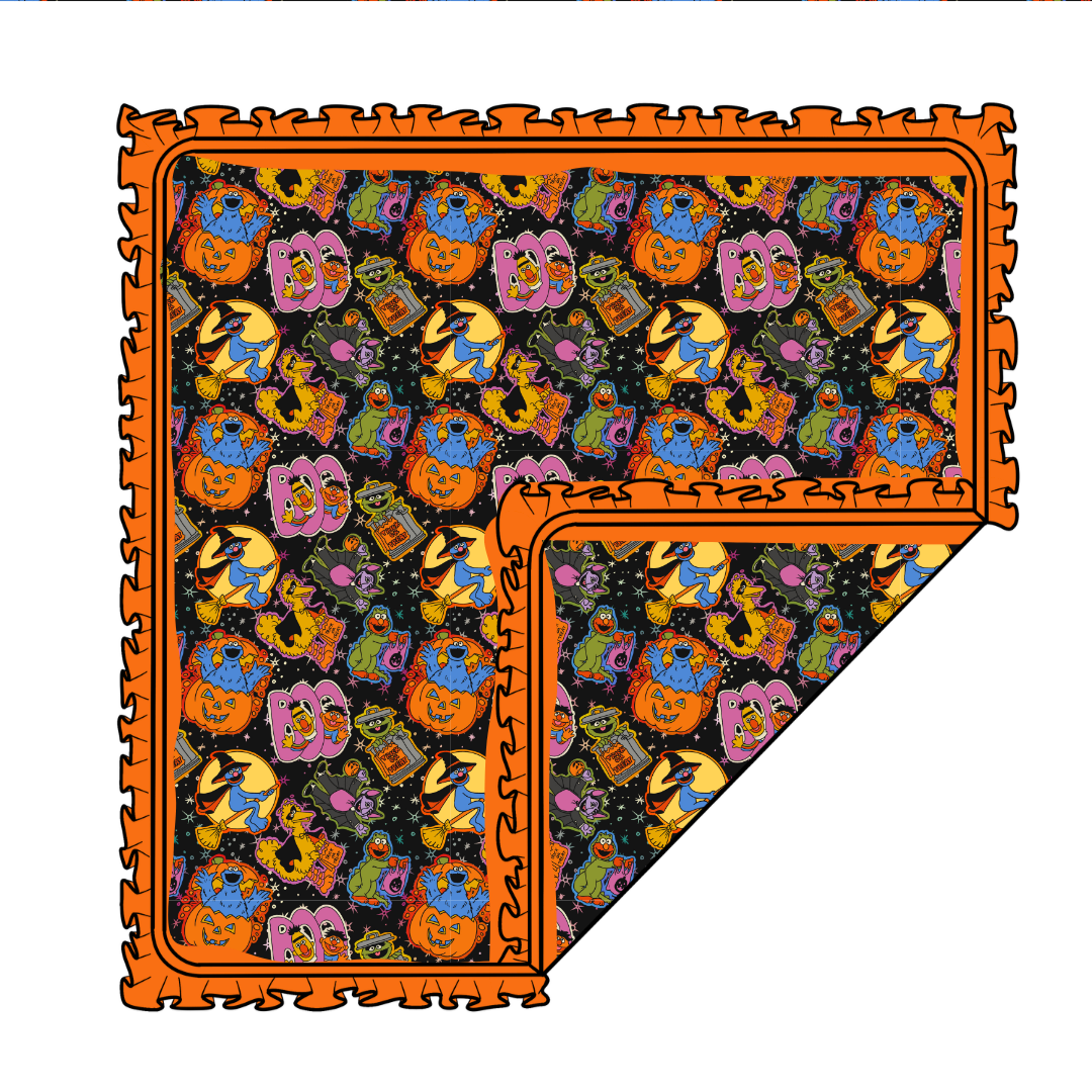 Trick Or Treat Street Cloud Nine Oversized Blanket Bamboo - PRE ORDER