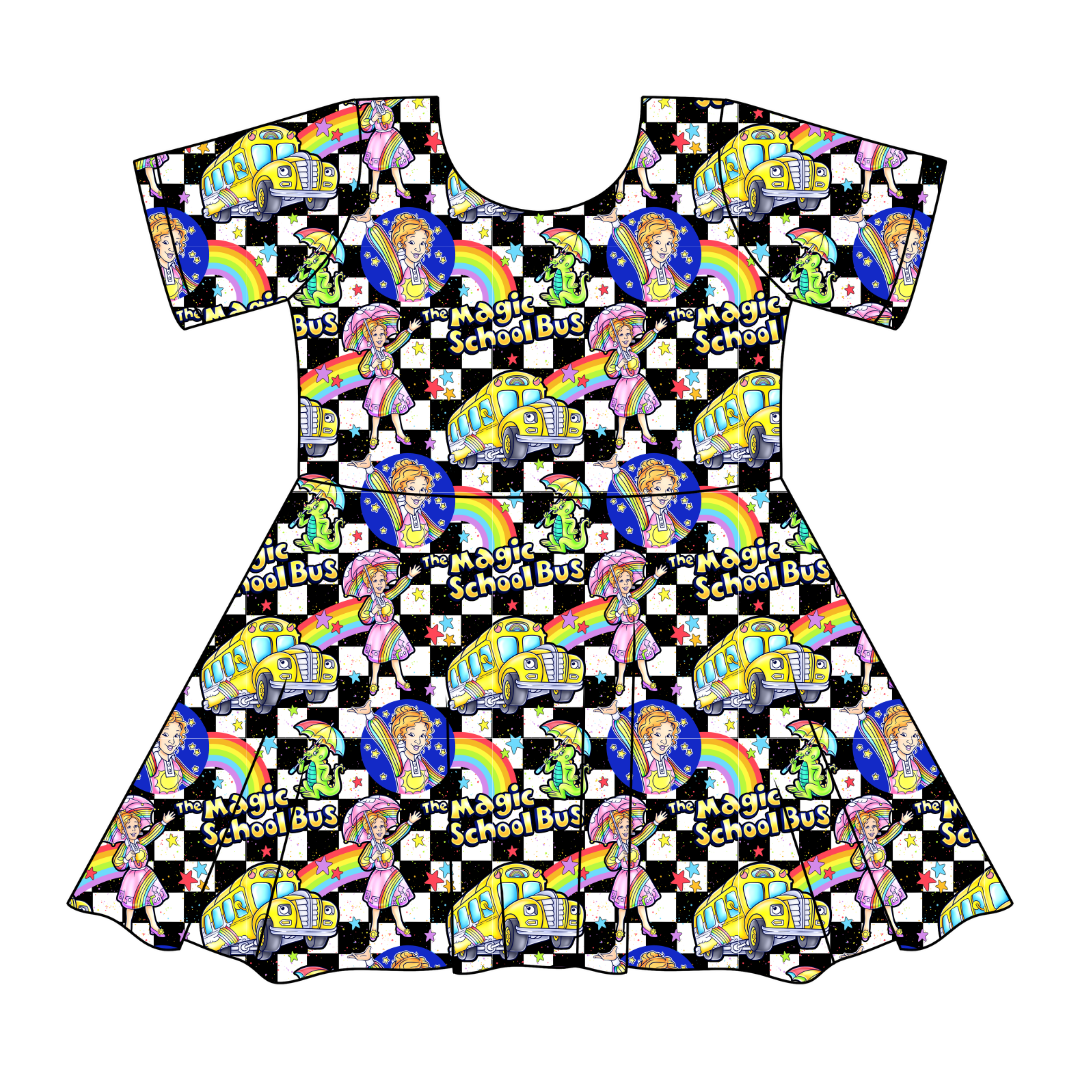 Magic School  Days SIERRA - KNIT TWIRL DRESS - PRE ORDER